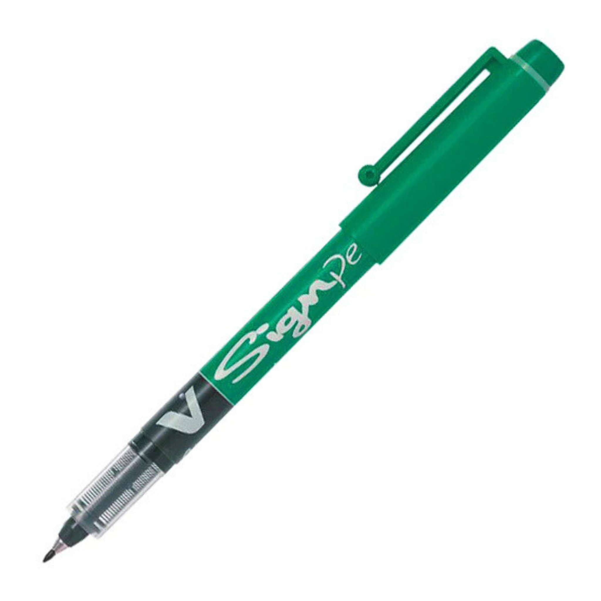 Pilot V Sign Pen Green