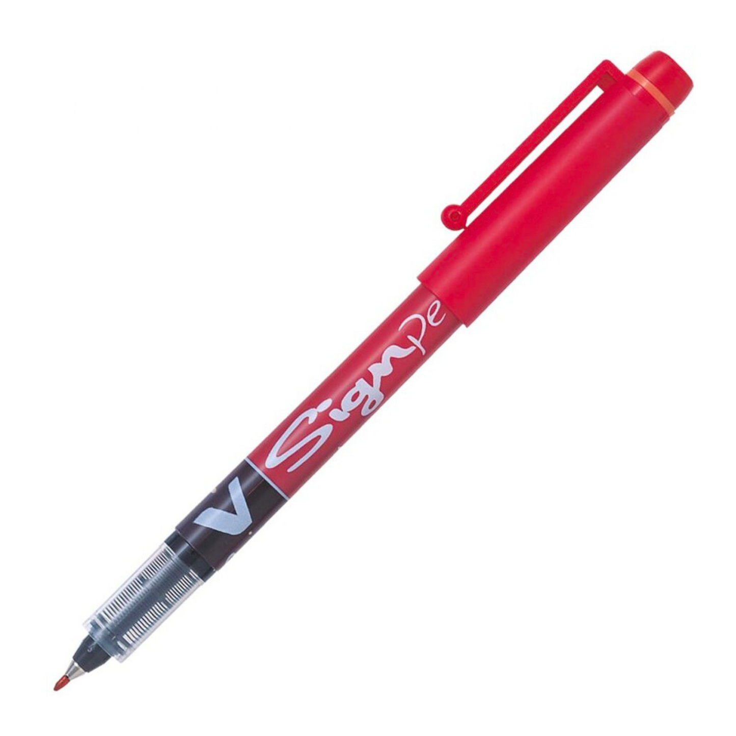 Pilot V Sign Pen Red