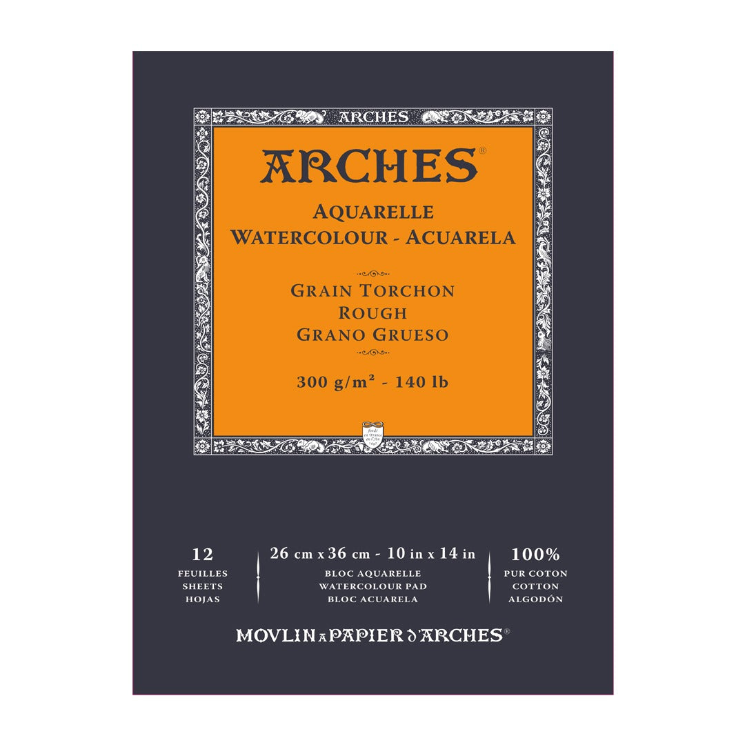 Canson Arches Watercolor Pads 12 Sheets 300g