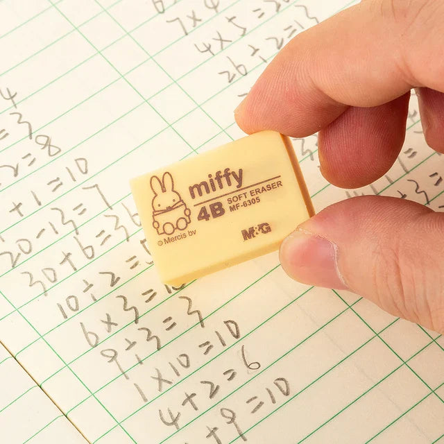 M&G Miffy Soft 4b Eraser Single Piece