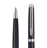 Waterman Emblème DLX Ballpoint Pen – Grey Chrome Trim (CT)