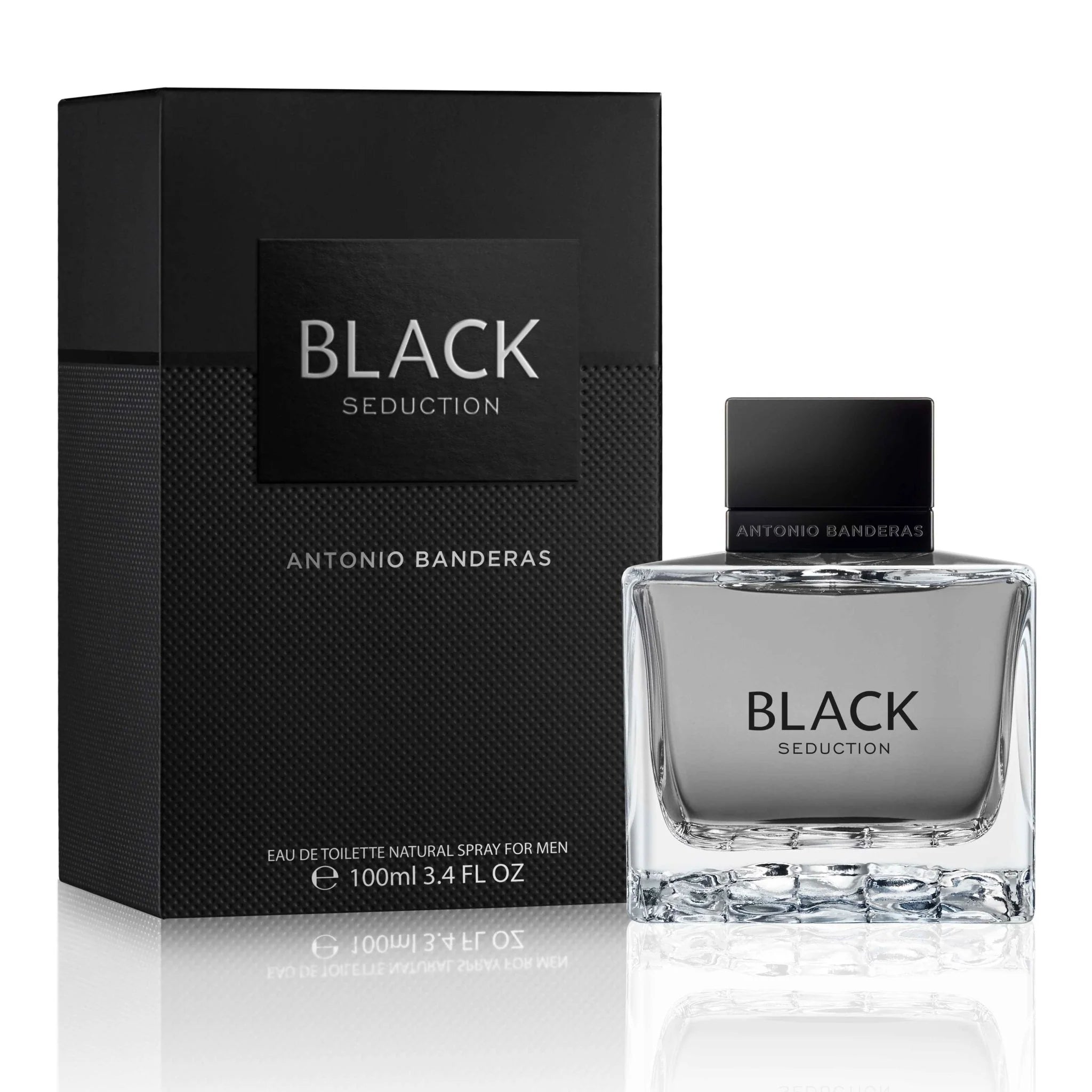 Antonio Banderas Black Seduction EDT for Men – 100ml | Woody Spicy Fragrance