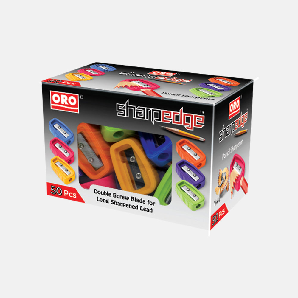 ORO Sharpedge Pencil Sharpeners – Pack of 50