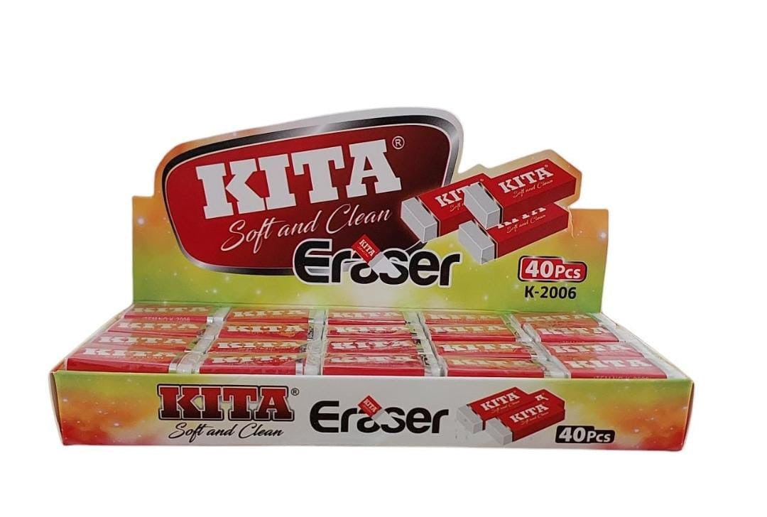 Kita Eraser (40 Pcs) K-2006