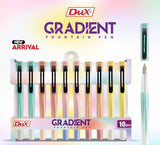DUX Gradient Fountain Pen No. DX220 – Medium Nib | Multi-Color
