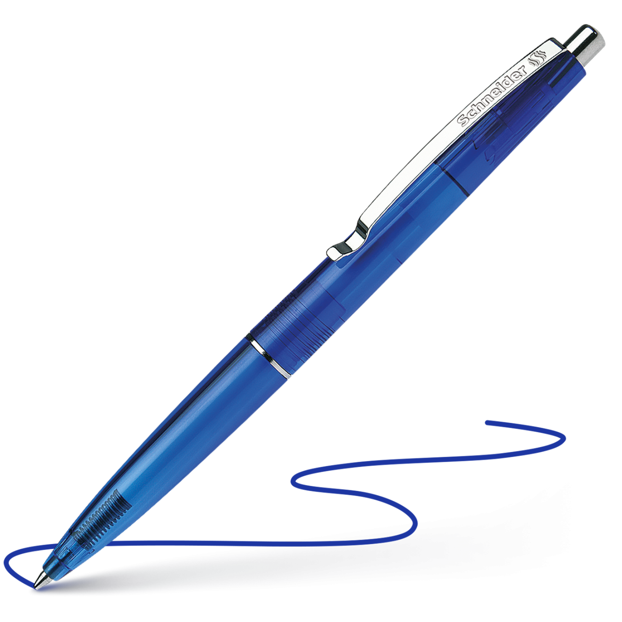 Schneider K20 Icy Ballpoint Pen – Medium Tip, Blue Ink
