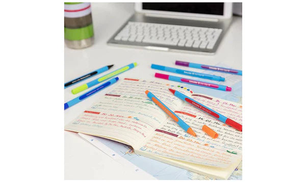 Schneider Slider Edge Ballpoint Pen – XB 1.4mm | Pack of 10 Assorted Colors