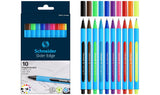 Schneider Slider Edge Ballpoint Pen – XB 1.4mm | Pack of 10 Assorted Colors