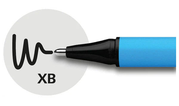 Schneider Slider Edge Ballpoint Pen – XB 1.4mm | Pack of 10 Assorted Colors