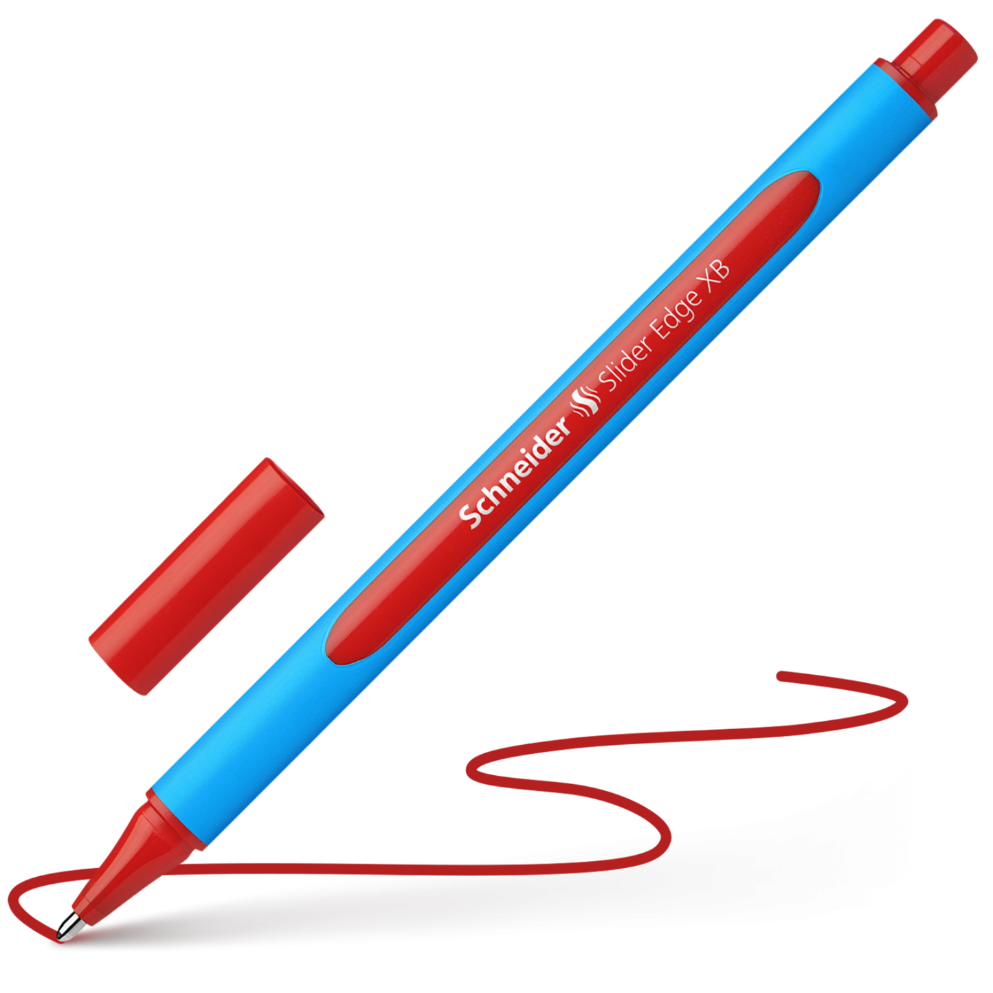Schneider Slider Edge Ballpoint Pen — Red (Extra Broad, Viscoglide®)