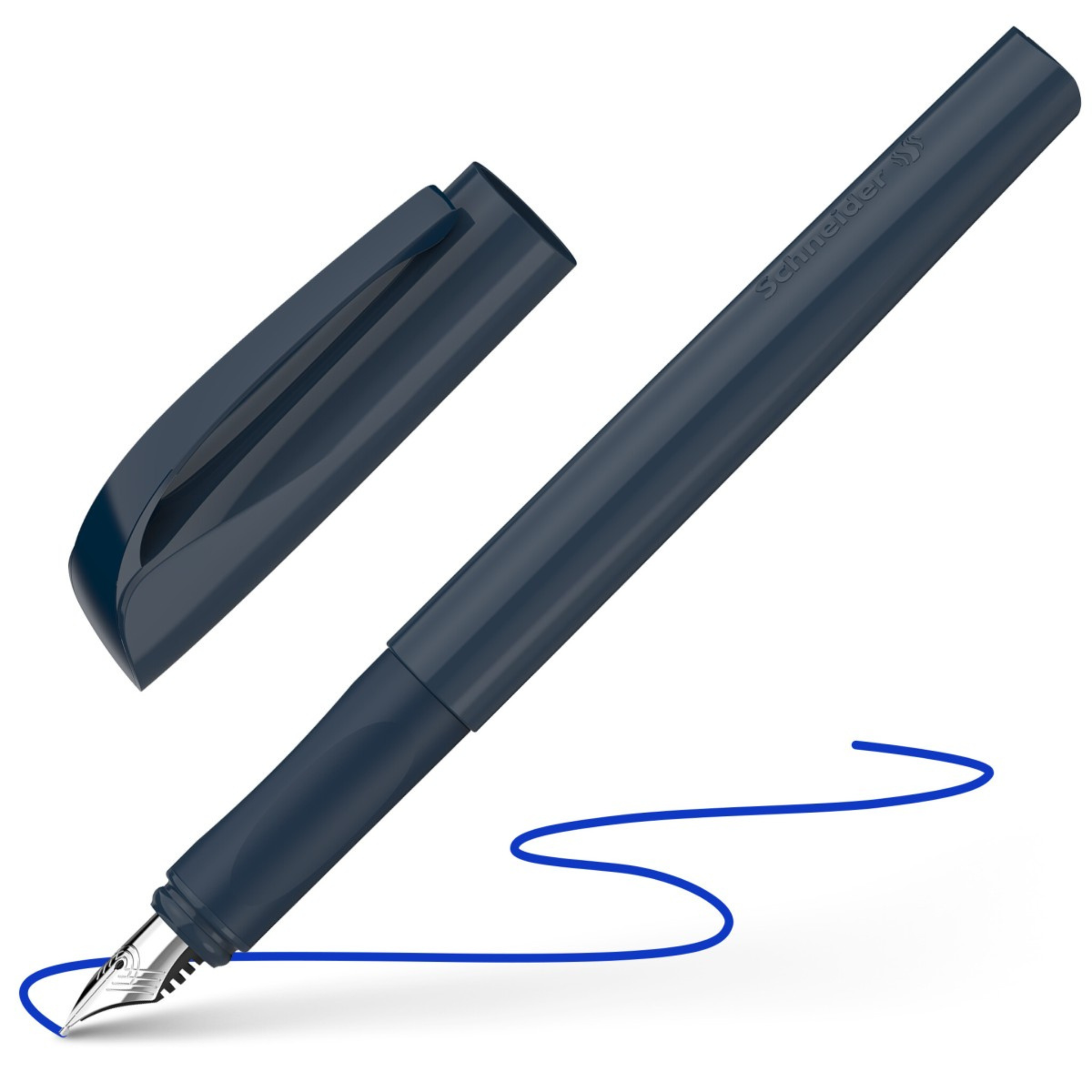 Schneider Xpect Fountain Pen – Space Blue (Medium Nib)