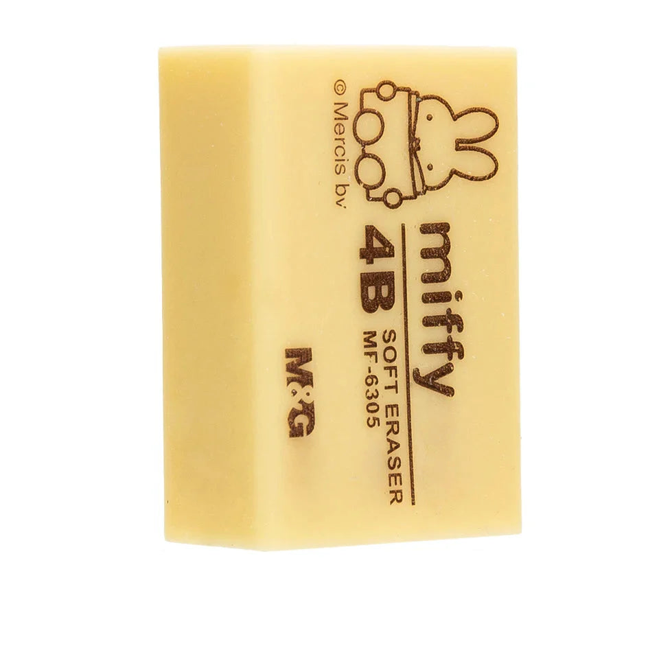 M&G Miffy Soft 4b Eraser Single Piece
