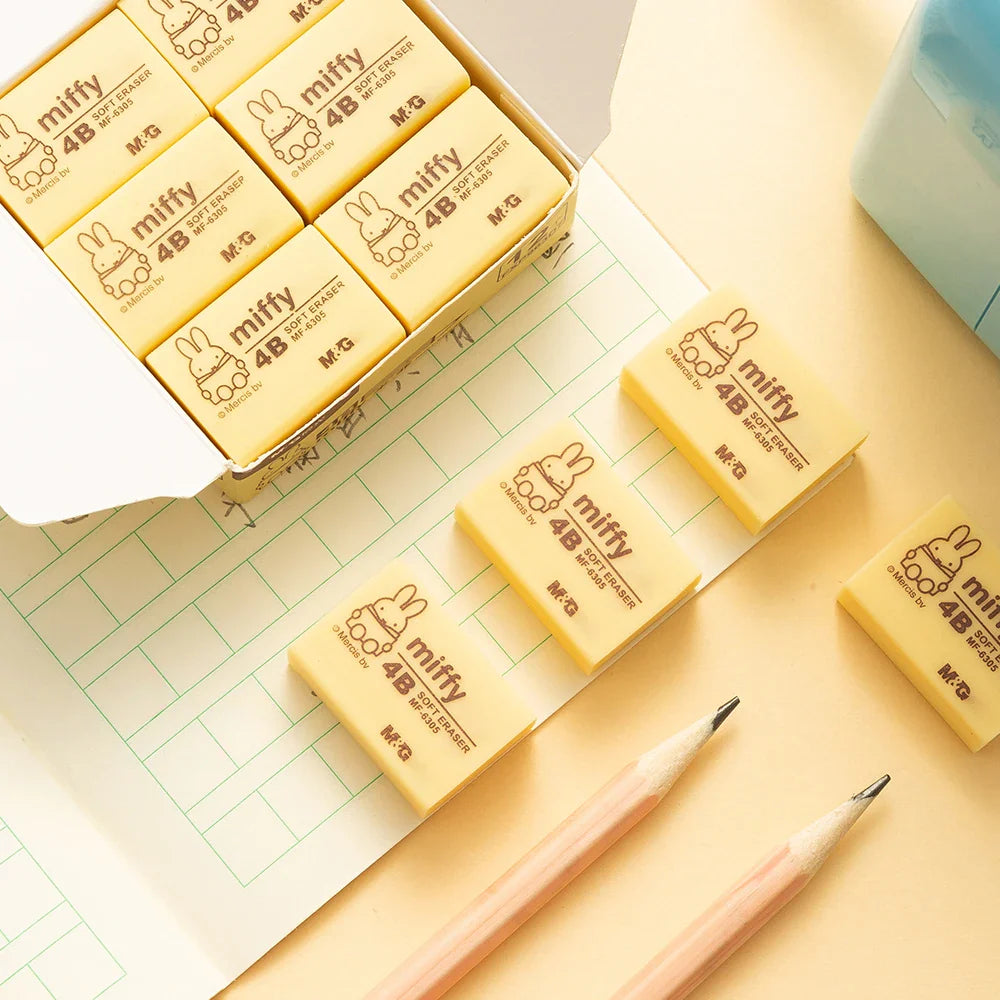 M&G Miffy Soft 4b Eraser Single Piece