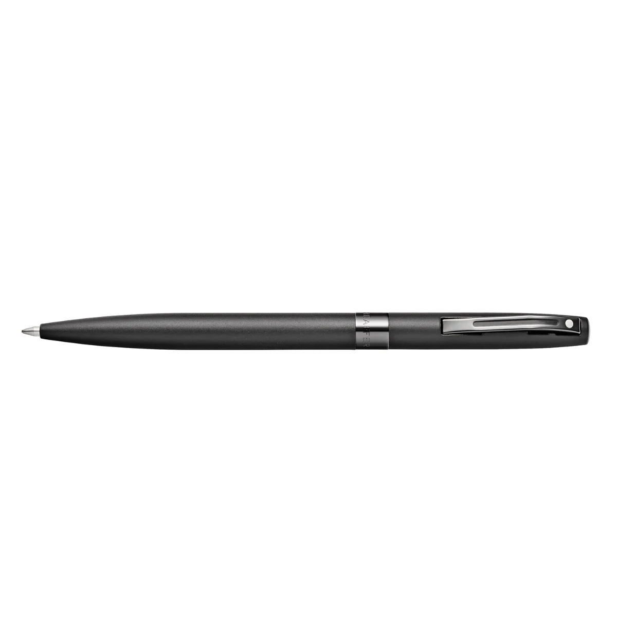 Sheaffer Reminder 9017 Ballpoint Pen — Matte Black | Black PVD Trim
