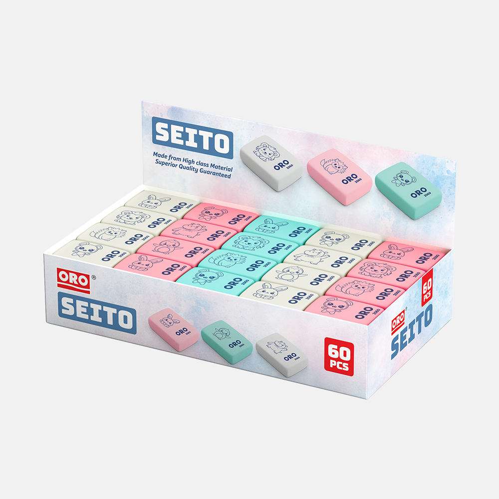 ORO Seito Erasers – Pack of 60