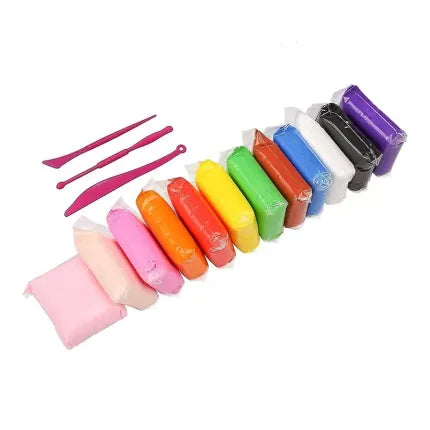 Play Dough Fomic Pack Of 12 / Polymer Clay