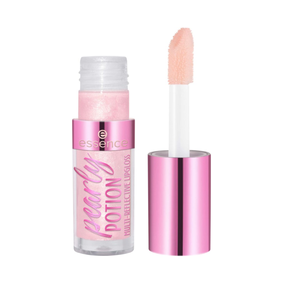 Essence Pearly Potion Multi Reflective Lip Gloss - 01 Golden Peach, 2,5 Ml