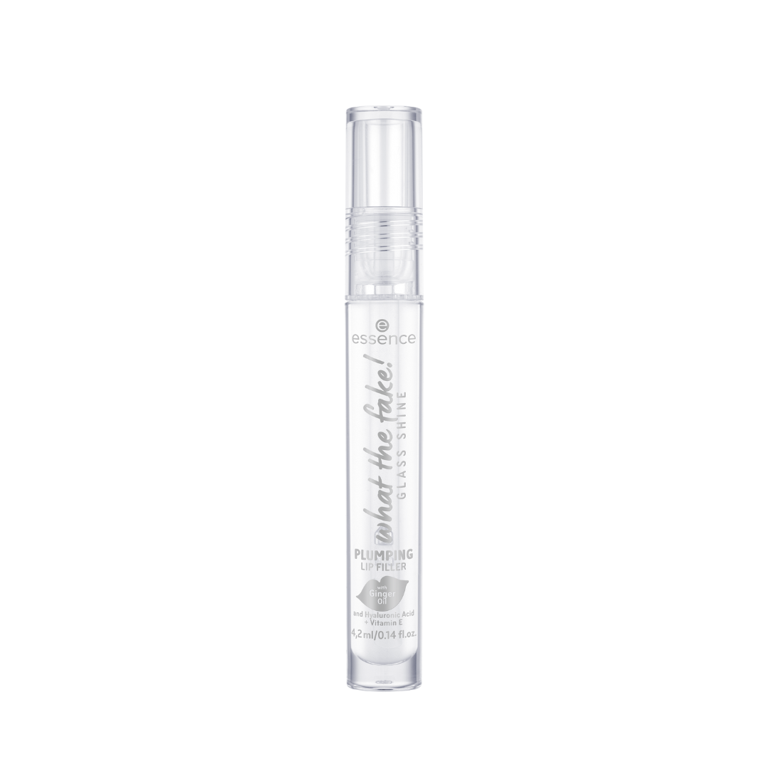 Essence What The Fake Glass Shine Plumping Lip Filler - 01 Oh So Glassy 4.2Ml
