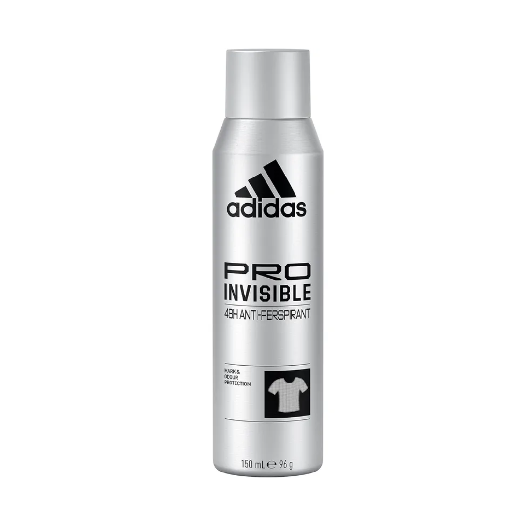 Adidas Pro Invisible Deodorant Spray For Men 150Ml