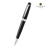 Cross Bailey Light Polished Black Resin with Polished Chrome Appointments Ballpoint Pen Black