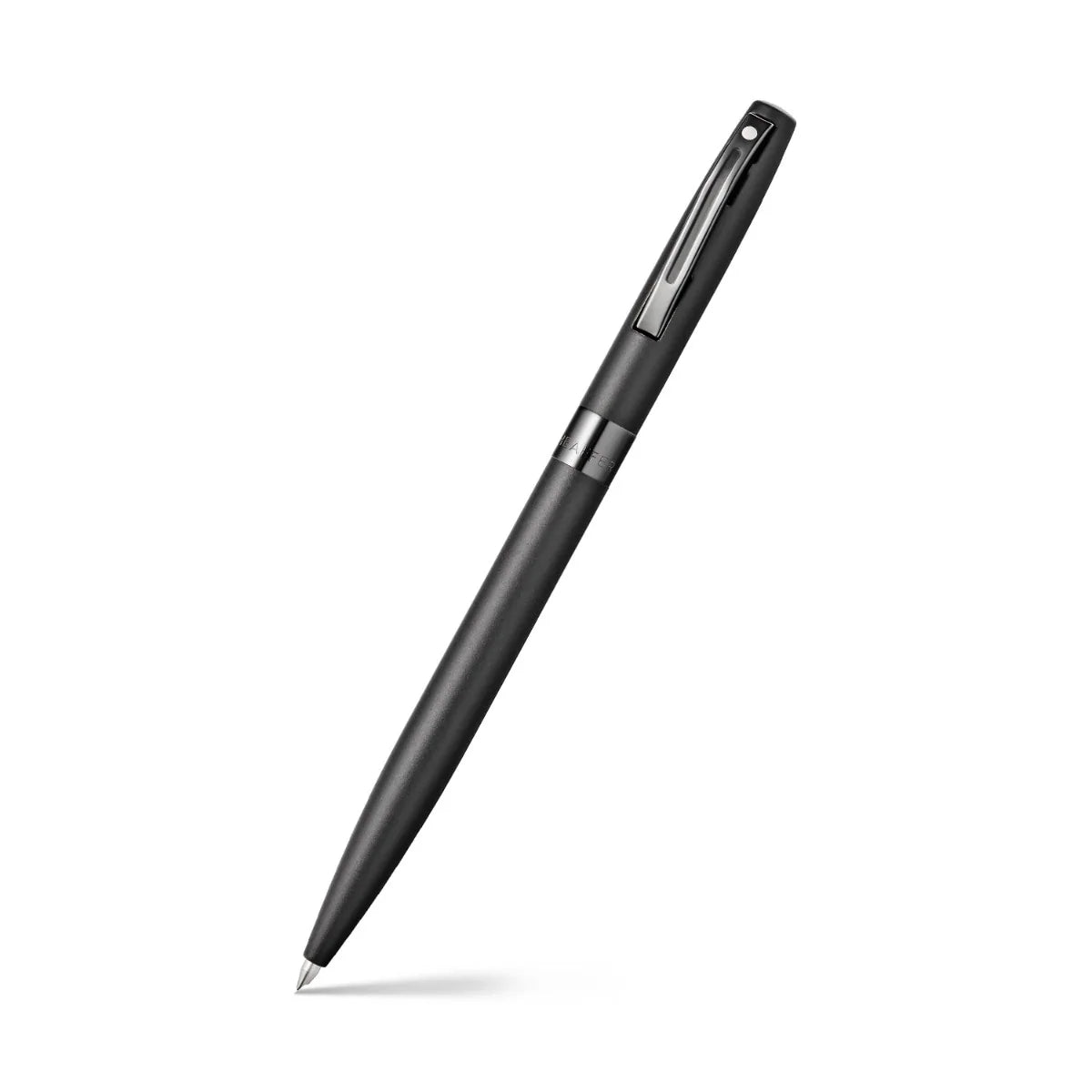Sheaffer Reminder 9017 Ballpoint Pen — Matte Black | Black PVD Trim