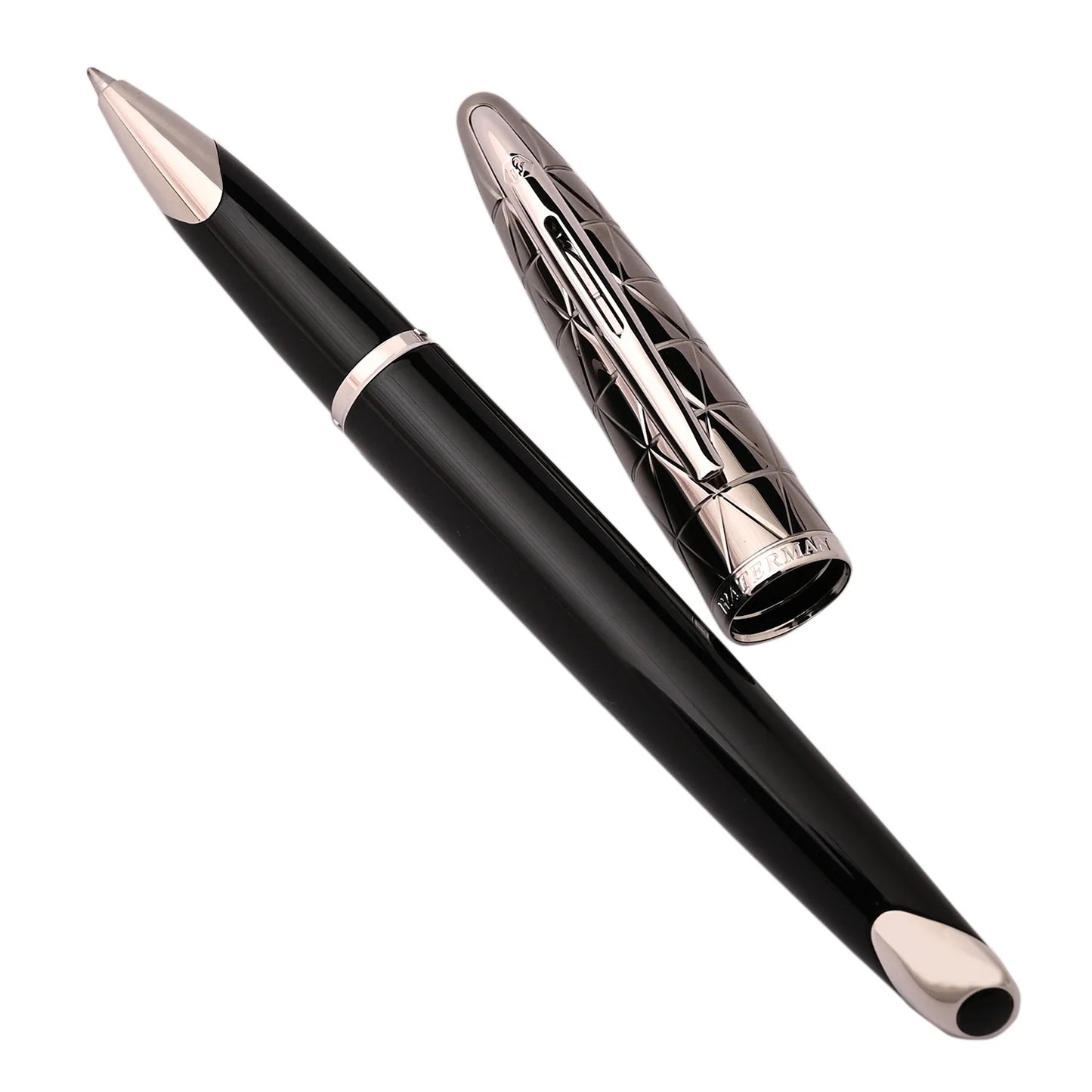 Waterman Carene Rollerball Pen – Contemporary Black & Gunmetal