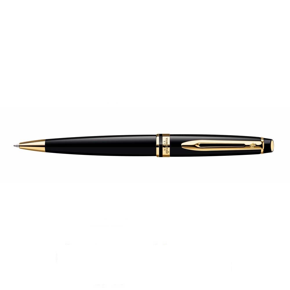 Waterman Expert Black GT Ballpoint Pen – Premium Writing Instrument