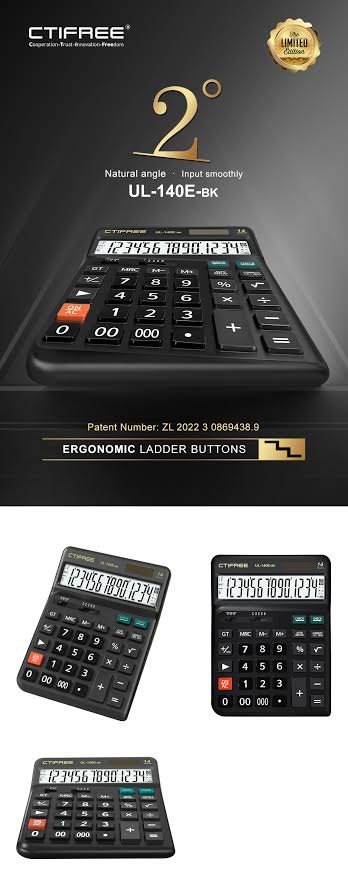 CTIFREE 140 E 2 Professional Calculator – 2nd Generation