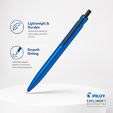 Pilot Explorer 1 Ballpoint Pen – Matte Blue