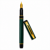 Waterman Centurion Fountain Pen – Dark Marble Green (Fine Nib)