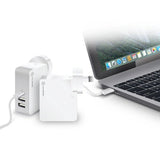 ALOGIC 3-Port USB-C & USB-A 45W Travel Charger with Multi-Country Plugs & Power Delivery
