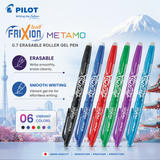 Pilot FriXion Ball Metamo Erasable Gel Pen – 0.7mm