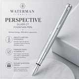Waterman Perspective Silver CT Fountain Pen