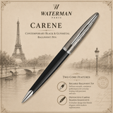 Waterman Carene Ballpoint Pen – Contemporary Black & Gunmetal