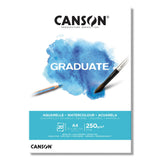 Canson Graduate Watercolour Pad 250 gsm