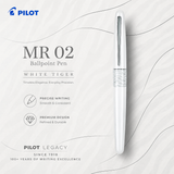Pilot MR 02 Ballpoint Pen – White Tiger