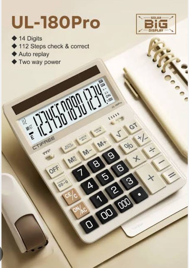 CTIFREE UL-180 Pro Professional Calculator