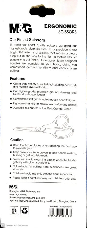 SCISSOR  91432  8 1/2