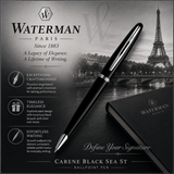 Waterman Carène Black Sea ST Ballpoint Pen