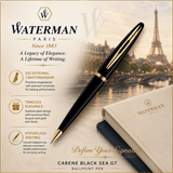 Waterman Carène Black Sea GT Ballpoint Pen