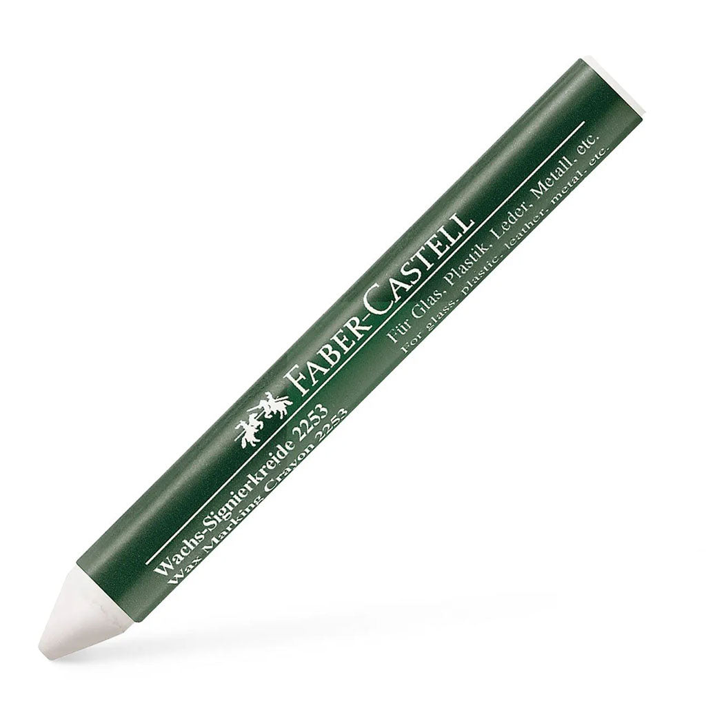 Faber-Castell Wax Marking Crayon – White