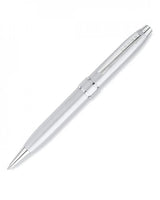 Cross Stratford Ballpoint Pen – Satin Chrome (Medium)