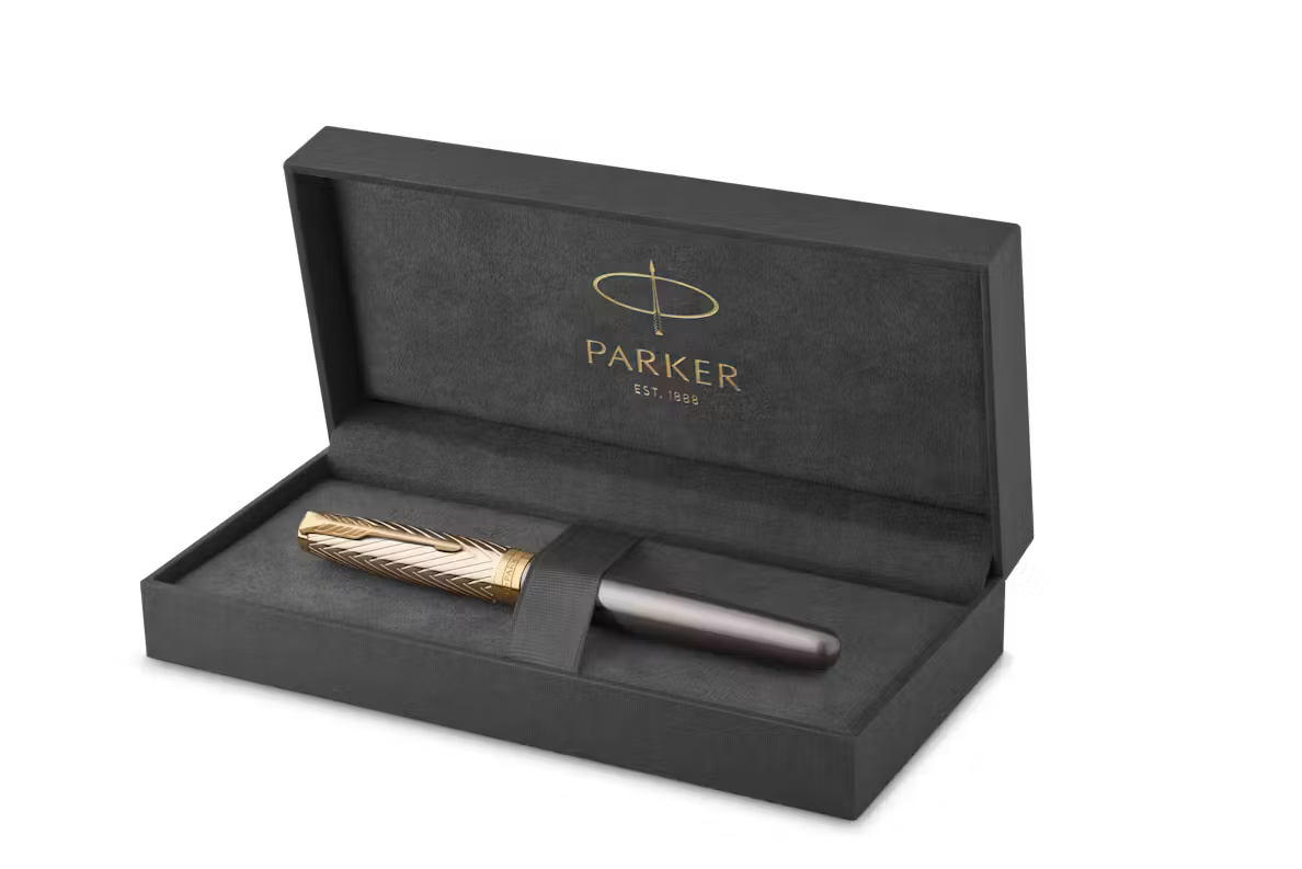 Parker Sonnet Pioneers Arrow Grey Lacquer GT Rollerball Pen