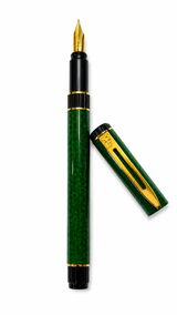 Waterman Centurion Fountain Pen – Marble Green (Fine Nib)