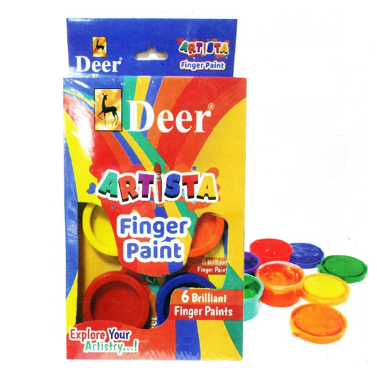 Deer Finger Paint 6 Colors