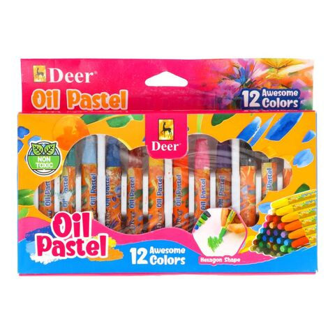Deer Oil Pastel 12 Color