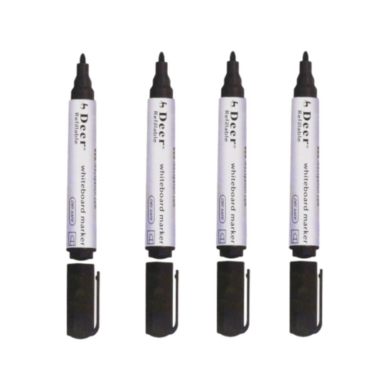 Deer White Board Marker 4Pcs