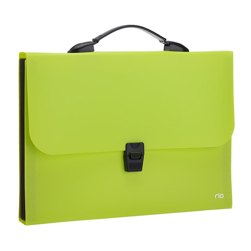 Deli F4 Expanding File – 13 Pockets, Buckle & Handle
