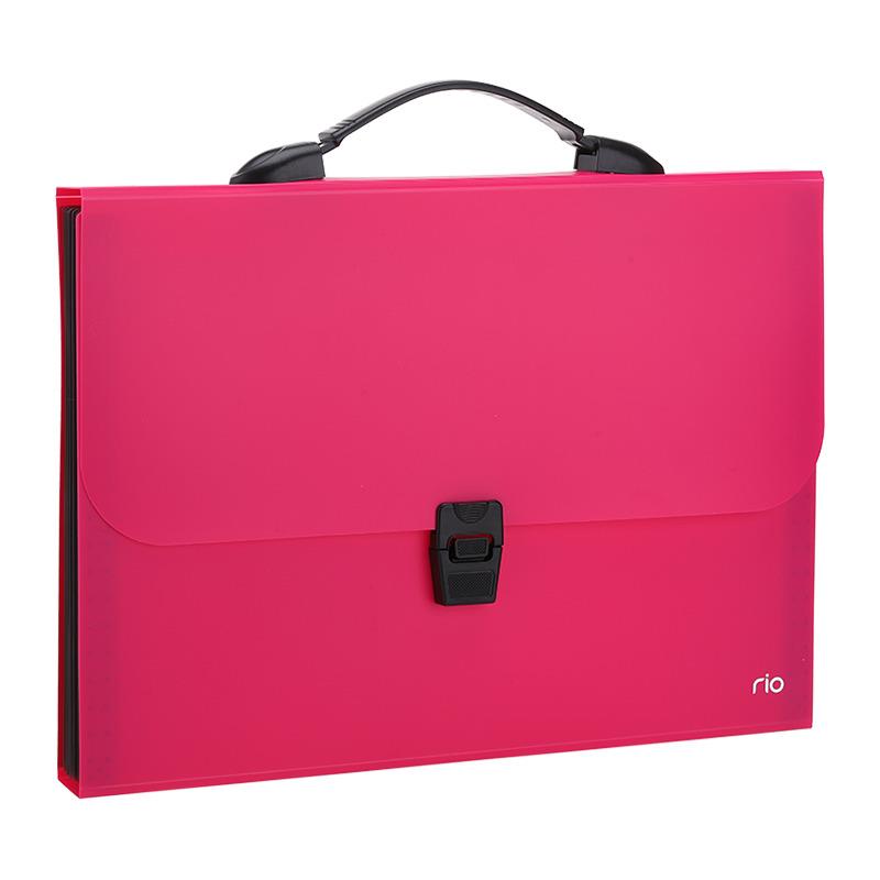 Deli F4 Expanding File – 13 Pockets, Buckle & Handle