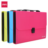 Deli F4 Expanding File – 13 Pockets, Buckle & Handle
